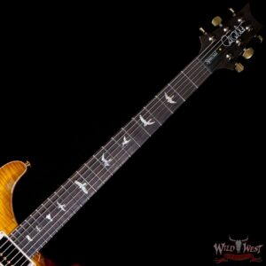 PRS Wood Library 10 Top Special 22 Semi-Hollow Flame Maple Stained Neck Brazilian Rosewood Fingerboard McCarty Sunburst - Image 4