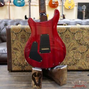 PRS Wood Library 10 Top Special 22 Semi-Hollow Flame Maple Stained Neck Brazilian Rosewood Charcoal Cherry Burst - Image 11