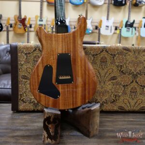 PRS Wood Library 10 Top Special 22 Semi-Hollow Flame Maple Neck with Brazilian Rosewood Board Trampas Green Smokeburst - Image 11