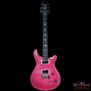 PRS Wood Library Artist Package Custom 22 Flame Maple Top Ebony Board Bonnie Pink - Image 5