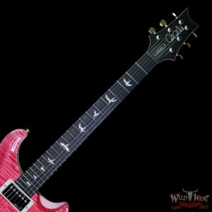 PRS Wood Library Artist Package Custom 22 Flame Maple Top Ebony Board Bonnie Pink - Image 8