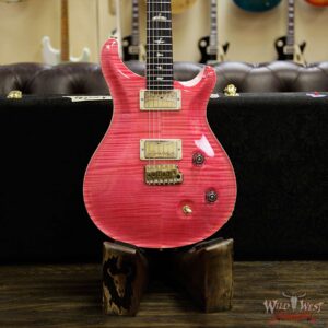 PRS Wood Library Artist Package Custom 22 Flame Maple Top Ebony Board Bonnie Pink - Image 10
