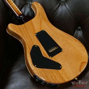Paul Reed Smith Wood Library 10 Top Custom 24 Piezo P24 Flame Maple Neck Brazilian Rosewood Board Copperhead Smokeburst - Image 11
