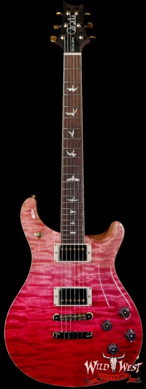PRS Wood Library Quilt 10 Top McCarty 594 Brazilian Rosewood Fingerboard Bonnie Pink Fade