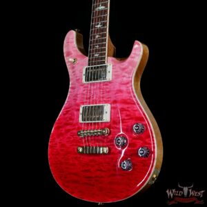 Paul Reed Smith PRS Wood Library Quilt 10 Top McCarty 594 Cocobolo Fingerboard Bonnie Pink Fade - Image 2
