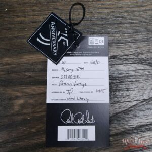 Paul Reed Smith PRS Wood Library Quilt 10 Top McCarty 594 Cocobolo Fingerboard Bonnie Pink Fade - Image 13