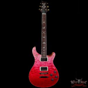 Paul Reed Smith PRS Wood Library Quilt 10 Top McCarty 594 Cocobolo Fingerboard Bonnie Pink Fade - Image 3
