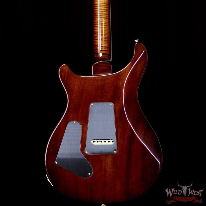 PRS Wood Library 10 Top Custom 24-08 Flame Maple Neck Brazilian Rosewood Fretboard Copperhead - Image 9