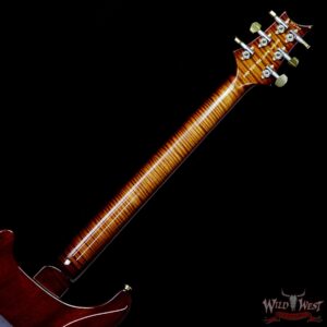 PRS Wood Library 10 Top Custom 24-08 Flame Maple Neck Brazilian Rosewood Fretboard Copperhead - Image 7