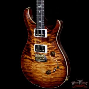 PRS Wood Library 10 Top Custom 24-08 Flame Maple Neck Brazilian Rosewood Fretboard Copperhead - Image 2