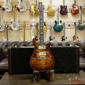 PRS Wood Library 10 Top Custom 24-08 Flame Maple Neck Brazilian Rosewood Fretboard Copperhead - Image 13
