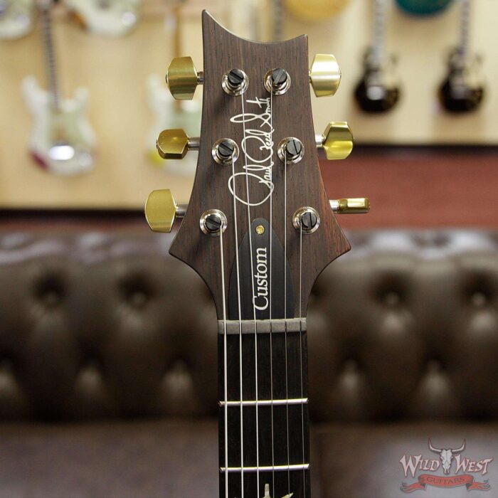 PRS Wood Library 10 Top Custom 24-08 Flame Maple Neck Brazilian Rosewood Fretboard Copperhead - Image 10