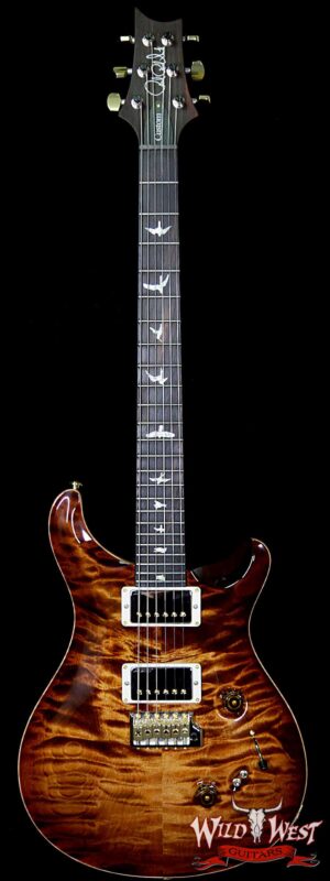 PRS Wood Library 10 Top Custom 24-08 Flame Maple Neck Brazilian Rosewood Fretboard Copperhead
