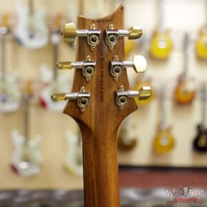 PRS Wood Library 10 Top Custom 24 Quilt Maple Top Brazilian Rosewood Board Aquamarine - Image 9