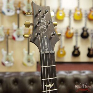 PRS Wood Library 10 Top Custom 24 Quilt Maple Top Brazilian Rosewood Board Aquamarine - Image 7
