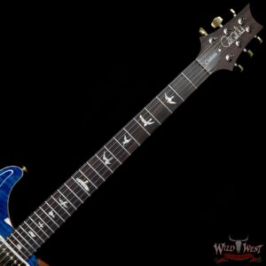 PRS Wood Library 10 Top Custom 24 Quilt Maple Top Brazilian Rosewood Board Aquamarine - Image 8