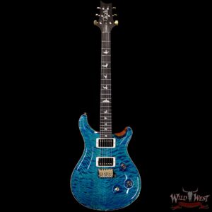 Paul Reed Smith PRS Wood Library 10 Top Custom 24 Quilt Maple Top Ebony Fingerboard Aquamarine - Image 4
