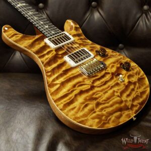 PRS Wood Library 10 Top Custom 24 Quilt Maple Top Ebony Fingerboard Copperhead - Image 13