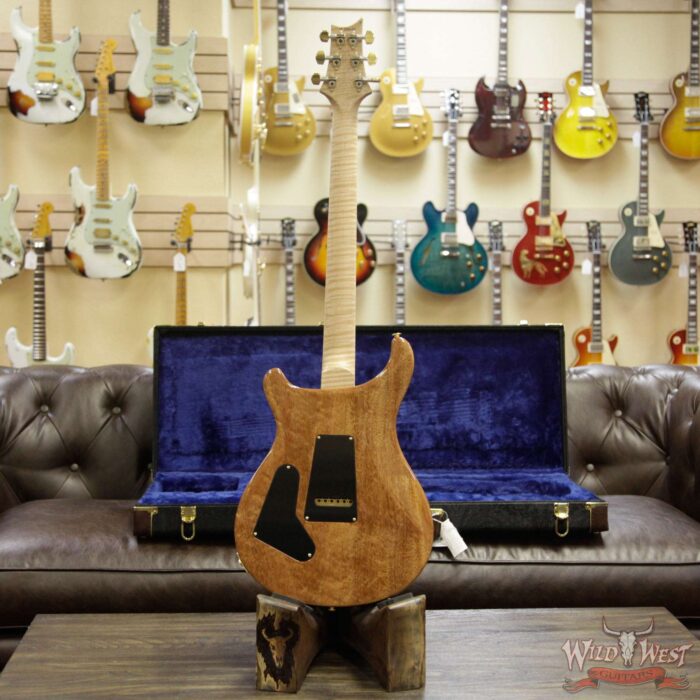 PRS Wood Library 10 Top Custom 24-08 Quilt Maple Top Flame Maple Neck & Fretboard Natural - Image 14