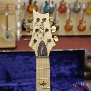 PRS Wood Library 10 Top Custom 24-08 Quilt Maple Top Flame Maple Neck & Fretboard Natural - Image 8