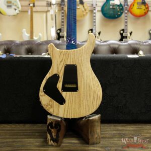 PRS Wood Library 10 Top Custom 24 Piezo Quilt Maple Top Flame Neck Brazilian Rosewood Fretboard Aquamarine - Image 14