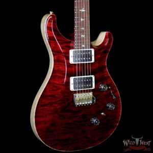 PRS Wood Library 10 Top Custom 24 Piezo P24 Quilt Top Flame Neck Cocobolo Fretboard Red Tiger - Image 4