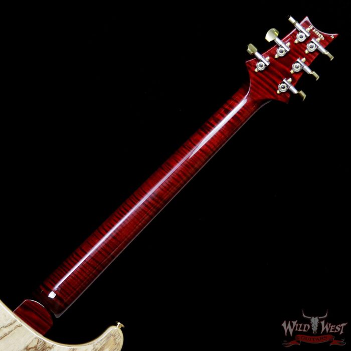 PRS Wood Library 10 Top Custom 24 Piezo P24 Quilt Top Flame Neck Cocobolo Fretboard Red Tiger - Image 11