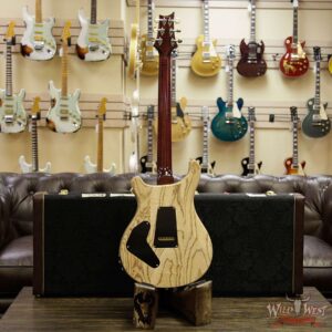 PRS Wood Library 10 Top Custom 24 Piezo P24 Quilt Top Flame Neck Cocobolo Fretboard Red Tiger - Image 14