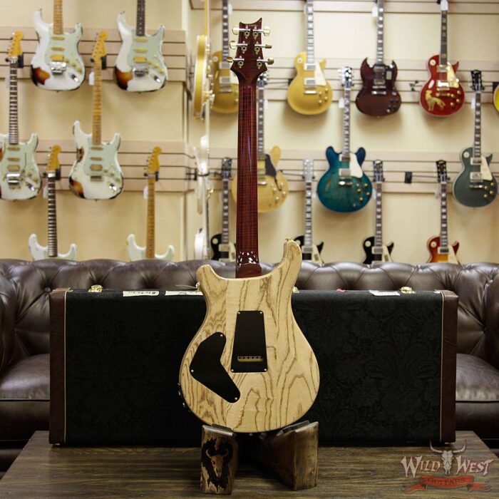 PRS Wood Library 10 Top Custom 24 Piezo P24 Quilt Top Flame Neck Cocobolo Fretboard Red Tiger - Image 14