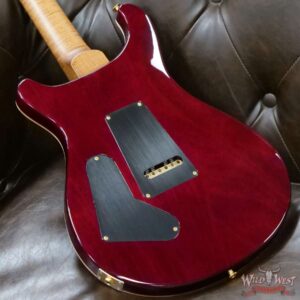 Paul Reed Smith Wood Library 10 Top Quilt Top Custom 24-08 Roasted Flame Maple Neck Brazilian Rosewood Board Charcoal Fade Purple Burst - Image 11