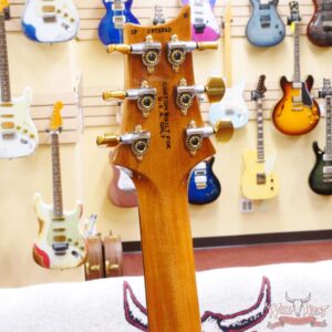 Paul Reed Smith PRS Wood Library 10 Top Quilt Custom 24 Brazilian Rosewood Fingerboard Yellow Tiger - Image 10