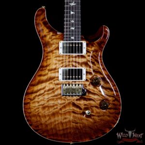 PRS Wood Library 10 Top Custom 24 Quilt Maple Top Brazilian Rosewood Fingerboard Copperhead Burst - Image 3