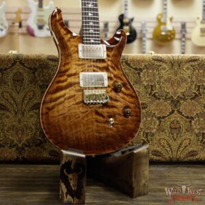 PRS Wood Library 10 Top Custom 24 Quilt Maple Top Brazilian Rosewood Fingerboard Copperhead Burst - Image 12