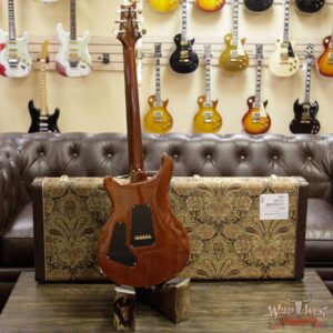 PRS Wood Library 10 Top Custom 24 Quilt Maple Top Brazilian Rosewood Fingerboard Copperhead Burst - Image 14