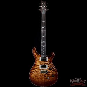 PRS Wood Library 10 Top Custom 24 Quilt Maple Top Brazilian Rosewood Fingerboard Copperhead Burst - Image 4