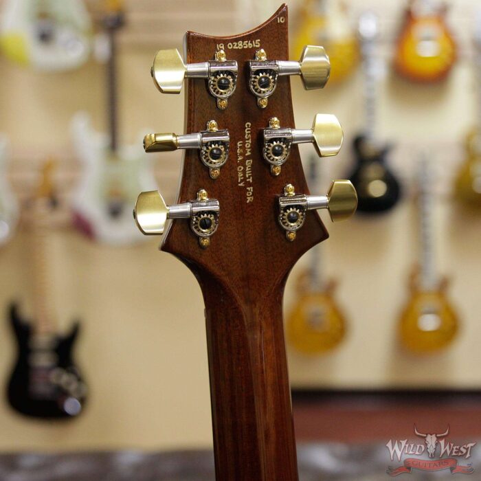 PRS Wood Library 10 Top Custom 24 Quilt Maple Top Brazilian Rosewood Fingerboard Copperhead Burst - Image 9