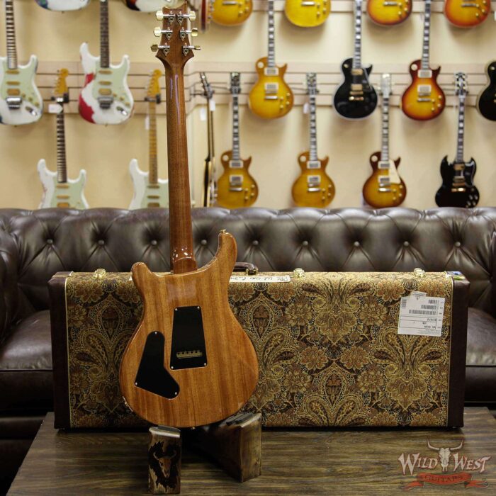 PRS Wood Library 10 Top Custom 24 Quilt Maple Top Ebony Fingerboard Faded Blue Jean - Image 14