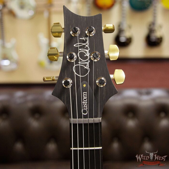 PRS Wood Library 10 Top Custom 24 Fatback Quilt Top Birdseye Neck Ebony Board Copperhead - Image 10