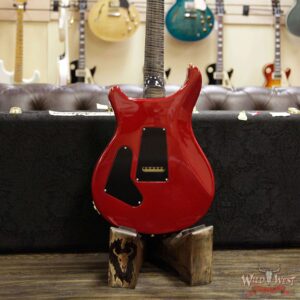 PRS Wood Library 10 Top Custom 24 Fatback Quilt Top Flame Neck Korina Brazilian Rosewood Board Charcoal - Image 14
