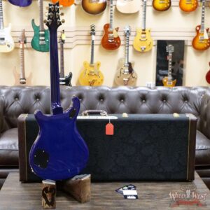 PRS Wood Library Quilt 10 Top McCarty 594 Brazilian Rosewood Fingerboard Violet Blue Burst - Image 9