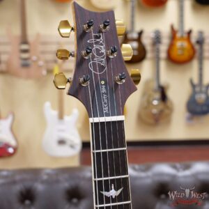 Paul Reed Smith PRS Wood Library Quilt 10 Top McCarty 594 Cocobolo Fingerboard Grey Black Fade - Image 7