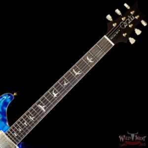 Paul Reed Smith PRS Wood Library 10 Top McCarty 594 Quilted Maple Top Brazilian Rosewood Board Aquamarine - Image 4