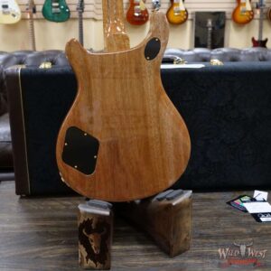 Paul Reed Smith PRS Wood Library Quilt 10 Top McCarty 594 Cocobolo Fingerboard Blue Fade - Image 11