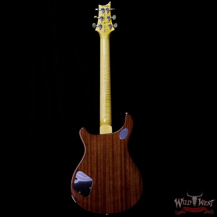 PRS Wood Library 10 Top McCarty 594 1-Piece Quilt Top Flame Neck Brazilian Rosewood Board Honey - Image 6
