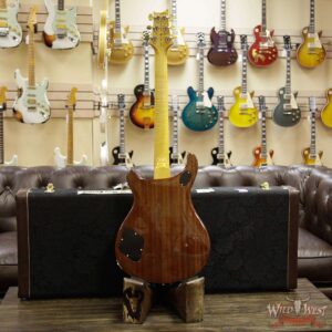 PRS Wood Library 10 Top McCarty 594 1-Piece Quilt Top Flame Neck Brazilian Rosewood Board Honey - Image 15