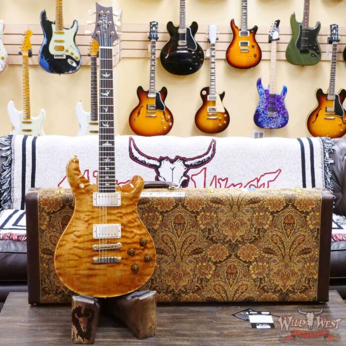 Paul Reed Smith PRS Wood Library 10 Top McCarty 594 Quilted Maple Top Brazilian Rosewood Board Copperhead - Image 6