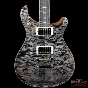 PRS Wood Library Quilt Maple 10 Top McCarty 594 Flame Mahogany Neck Brazilian Rosewood Board Charcoal - Image 3