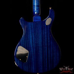 PRS Wood Library 10 Top 1-Piece Quilt Top McCarty 594 Flame Maple Neck Cocobolo Board River Blue - Image 7