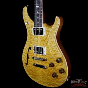 PRS Wood Library Quilt 10 Top McCarty 594 Semi-Hollow Brazilian Rosewood Board Honey - Image 2