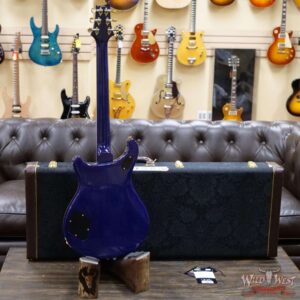 PRS Wood Library Quilt 10 Top McCarty 594 Cocobolo Fingerboard Violet Blue Burst - Image 9